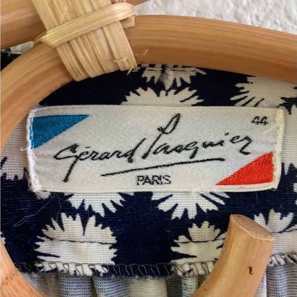 Vintage French Parisian Lightweight Summer Everyday Dress Size Euro 44 = US XXL - Picture 4 of 8